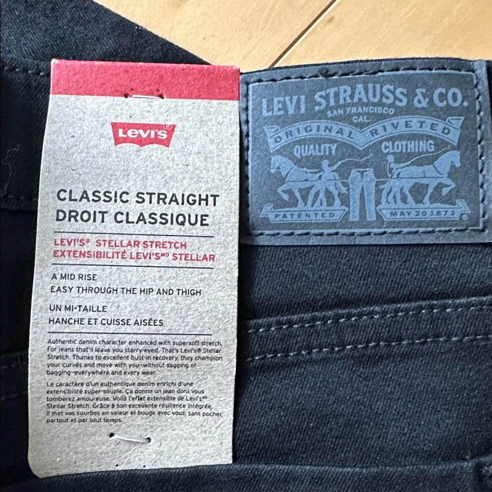 Levi's Black Jeans - Picture 5 of 7
